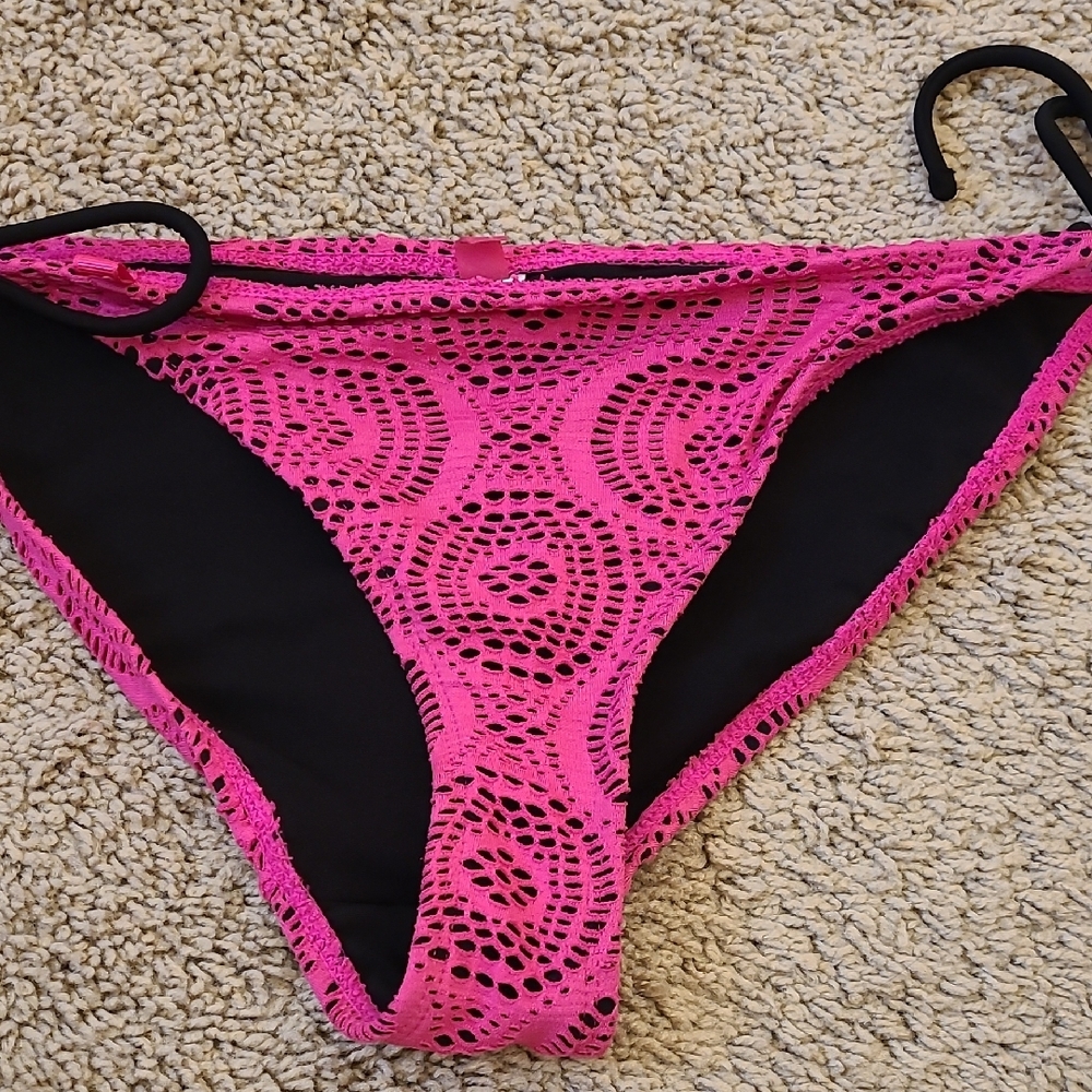 OP Pink Black Bikini Set - Picture 5 of 15